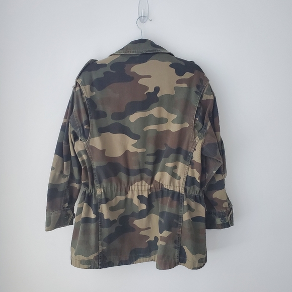 Zara oversized double layer camo army inspired jacket - Picture 13 of 15